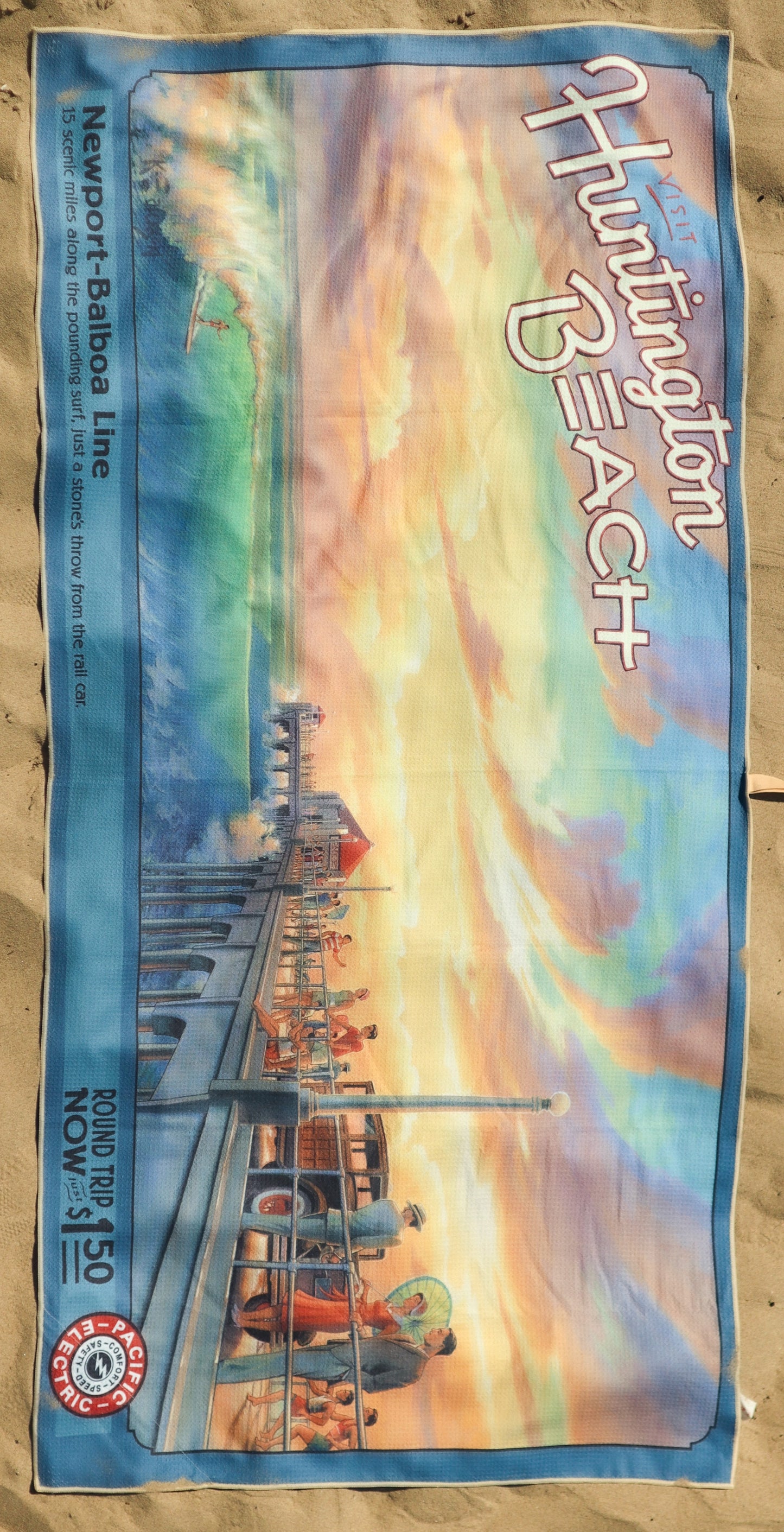 HUNTINGTON BEACH TOWEL