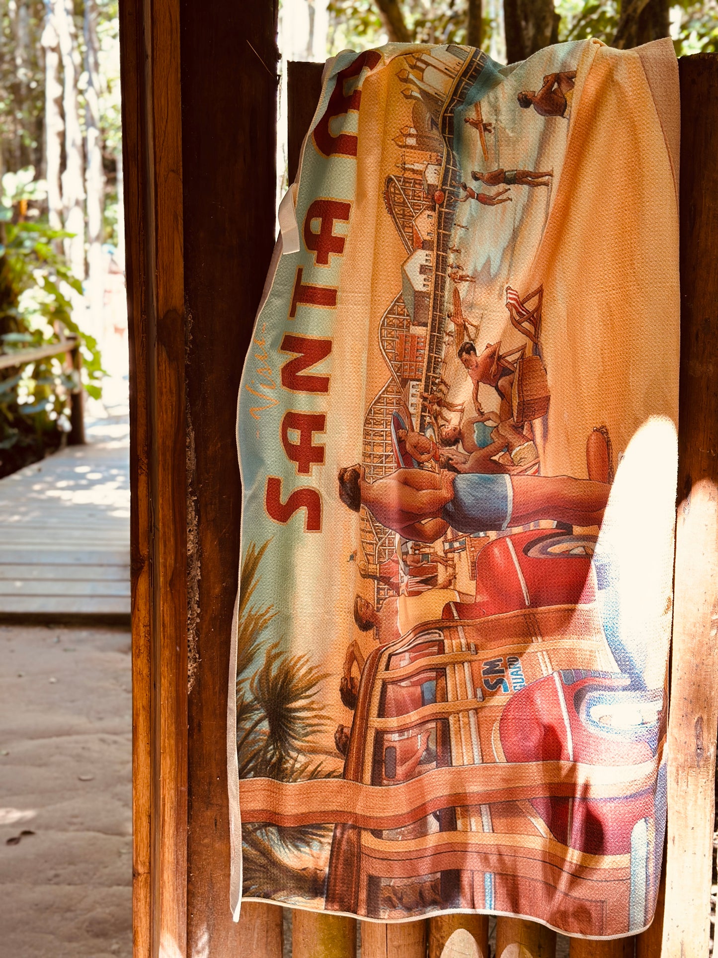 SANTA CRUZ BEACH TOWEL