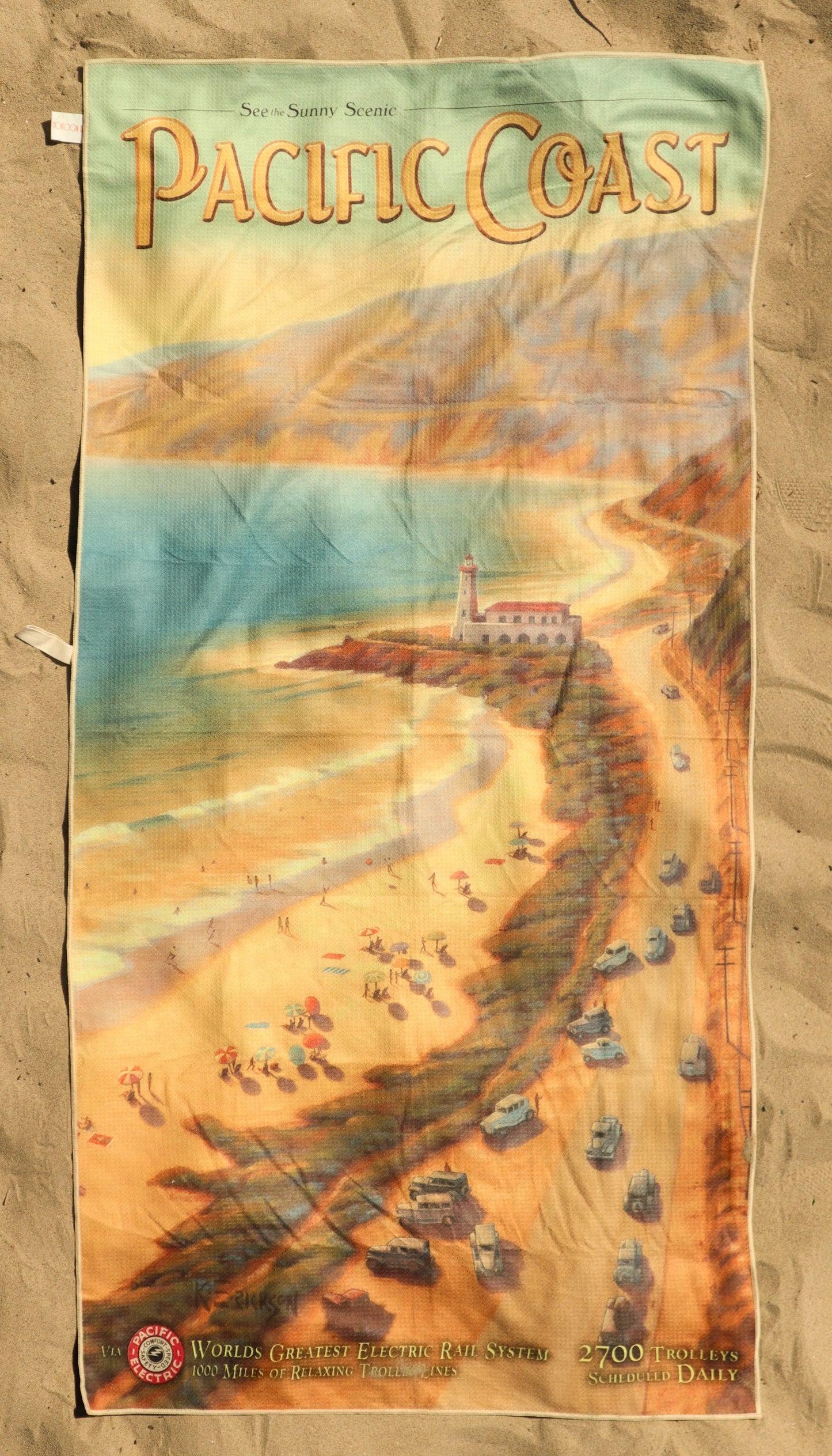 PACIFIC COAST BEACH TOWEL