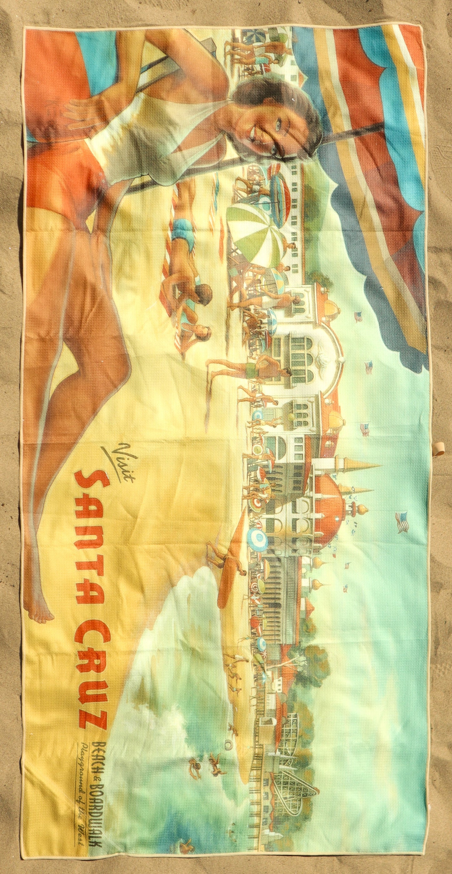 SANTA CRUZ BEACH TOWEL