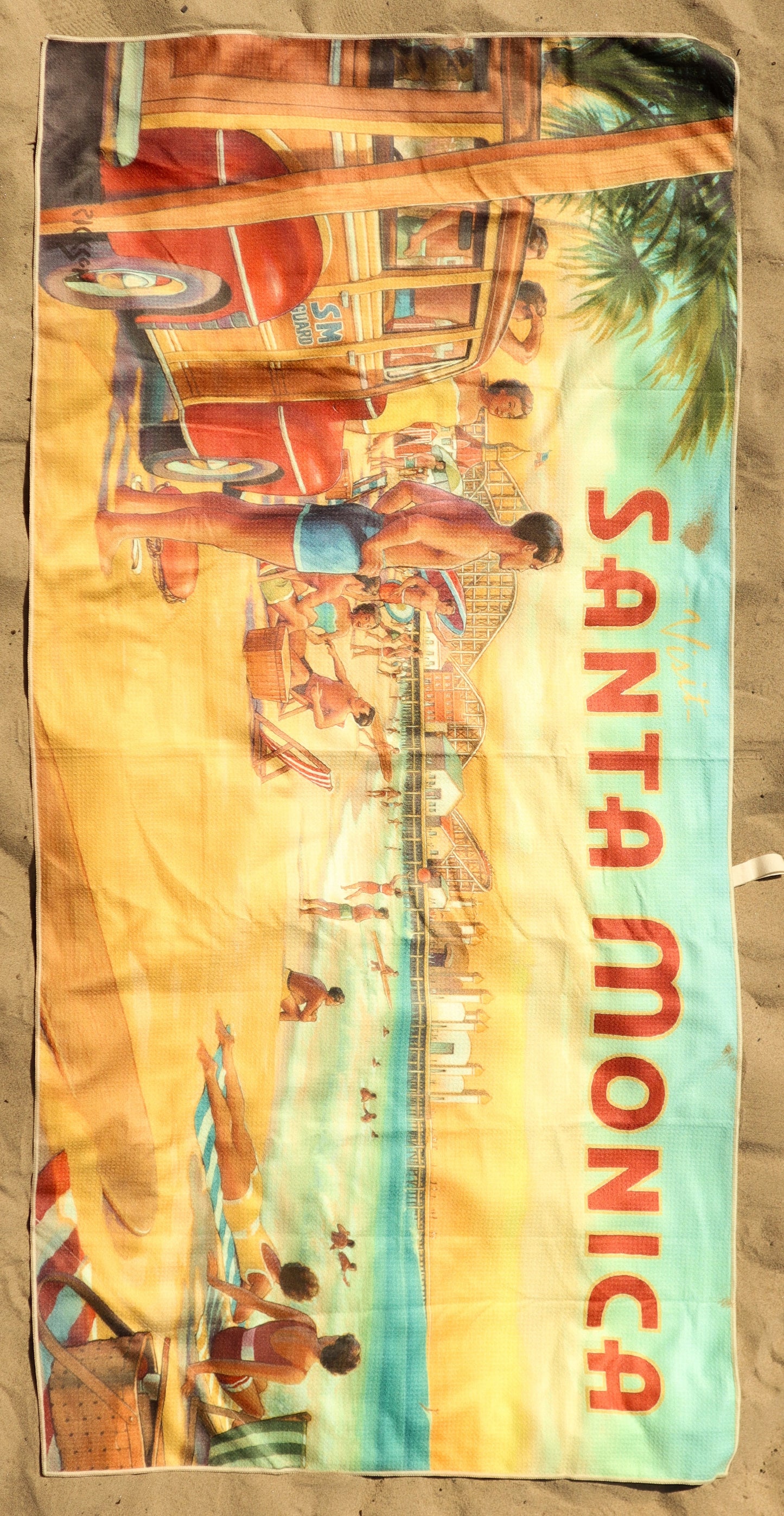 SANTA MONICA BEACH TOWEL