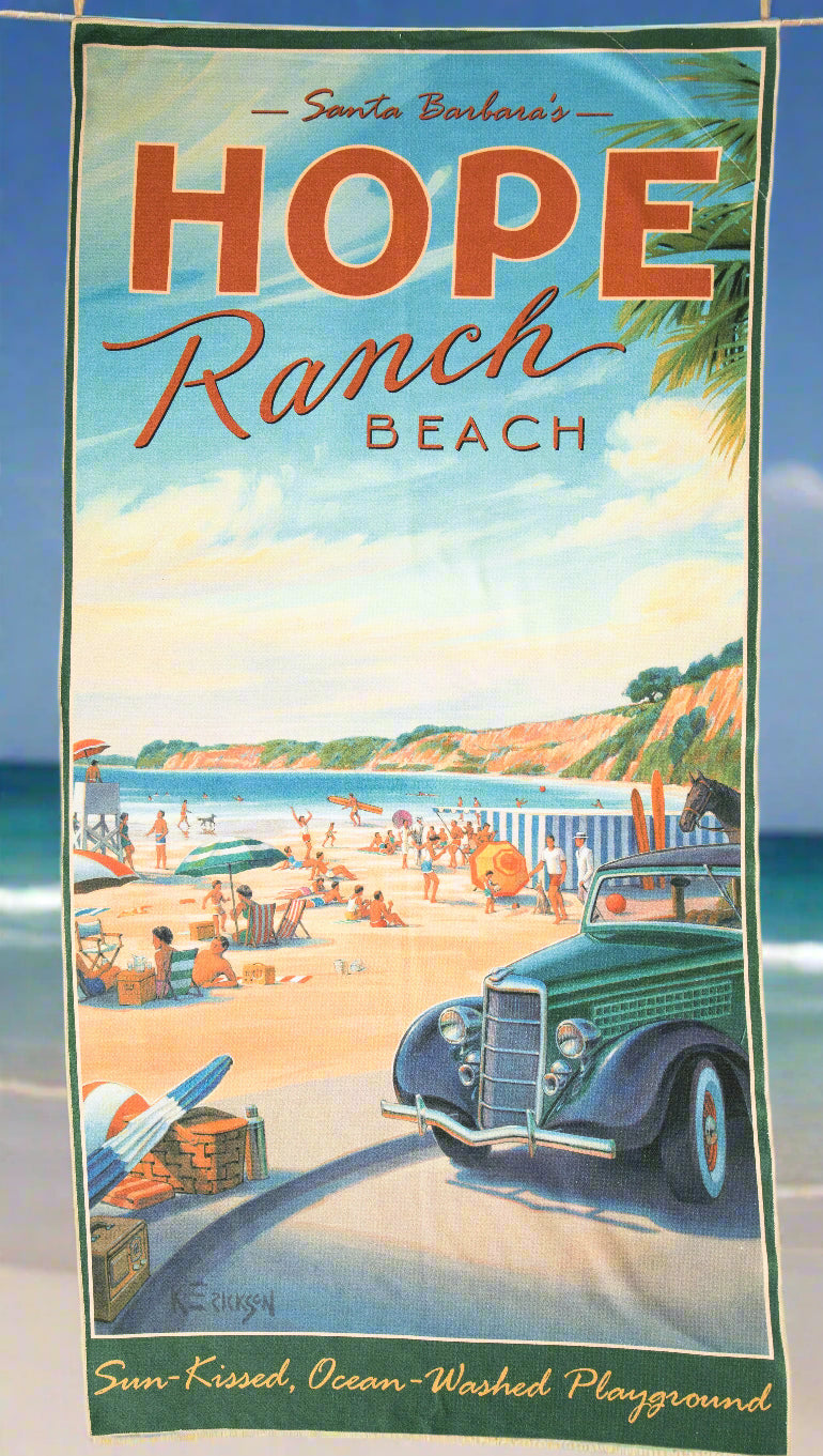 HOPE RANCH BEACH TOWEL