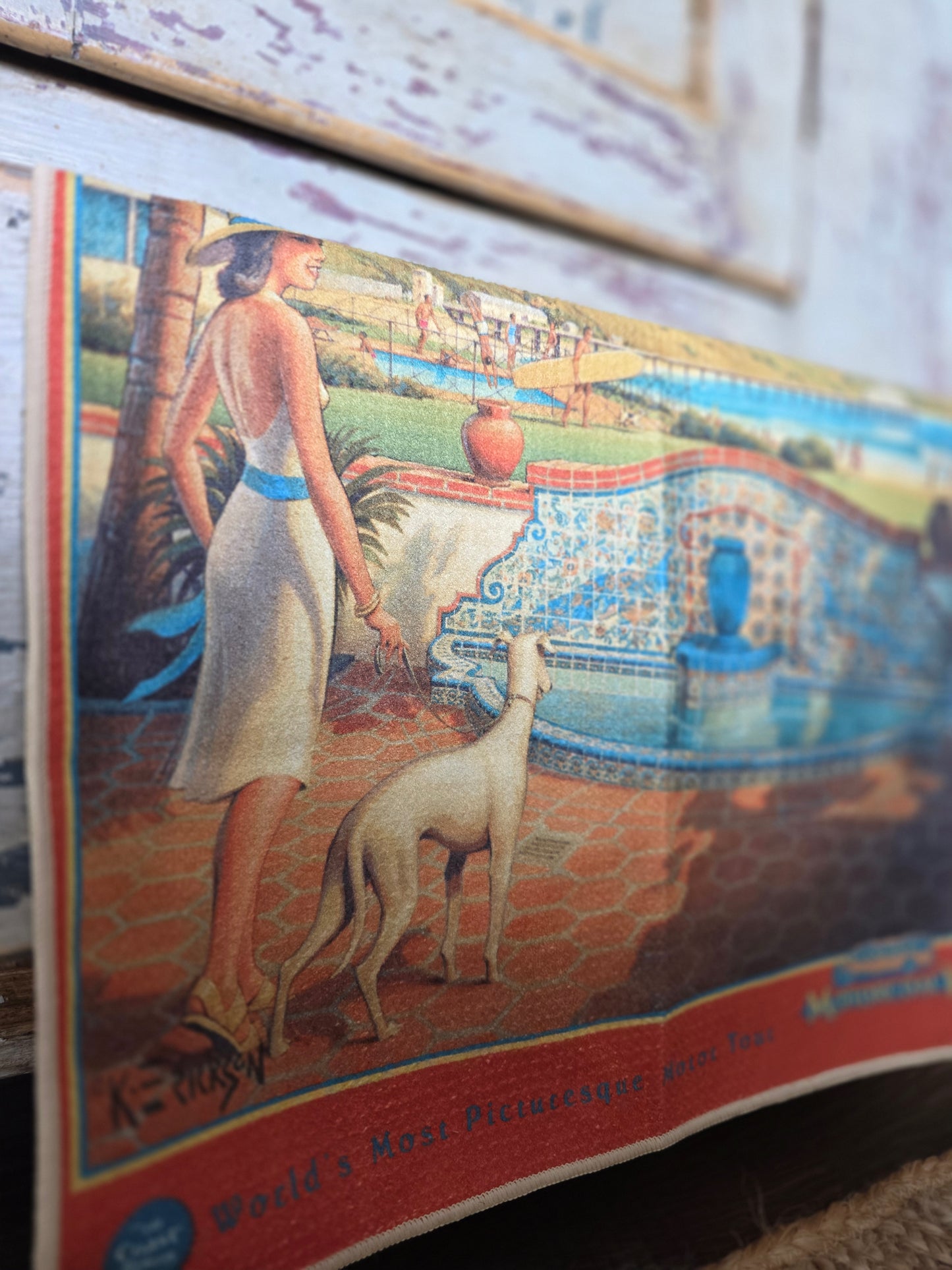 ALONG THE MALIBU KITCHEN TOWEL