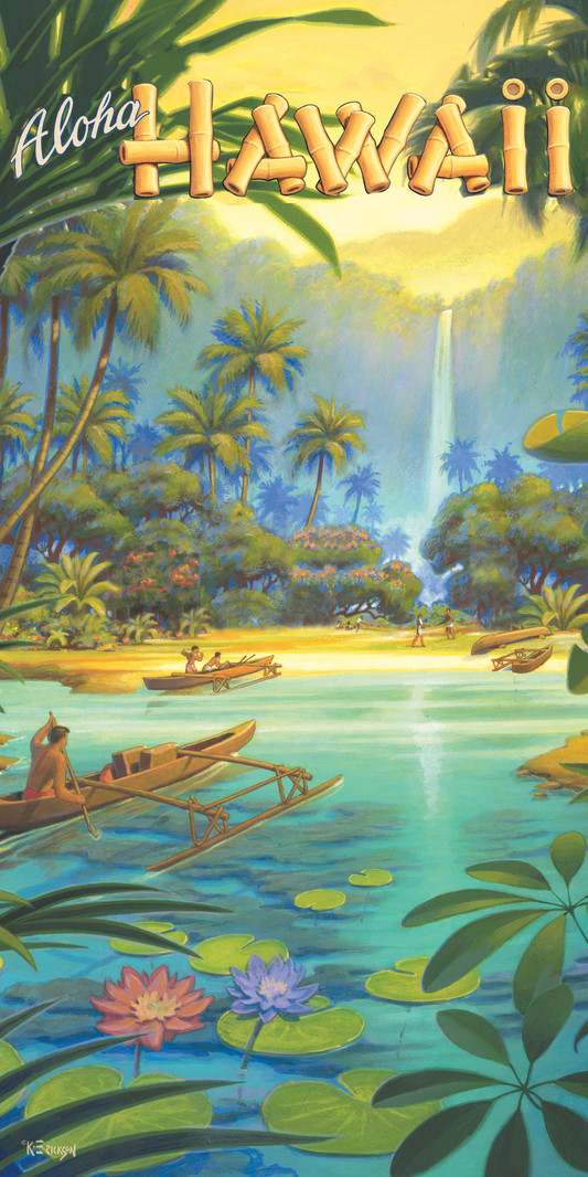 HAWAII LAGOON BEACH TOWEL