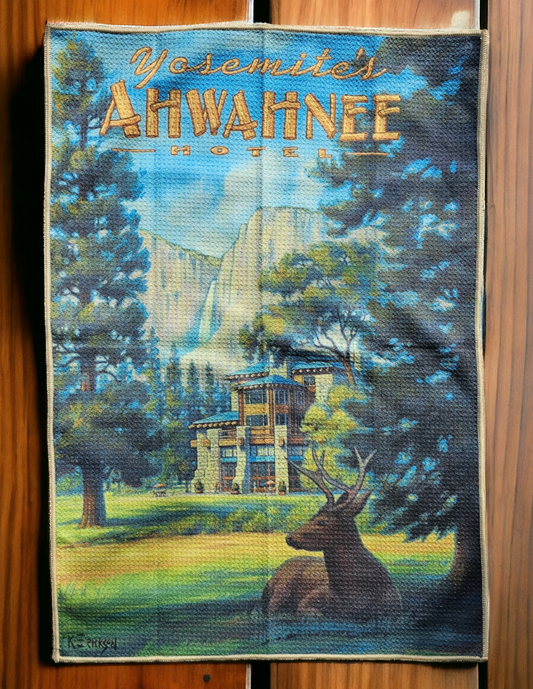 YOSEMITE - AHWAHNEE HOTEL KITCHEN TOWEL