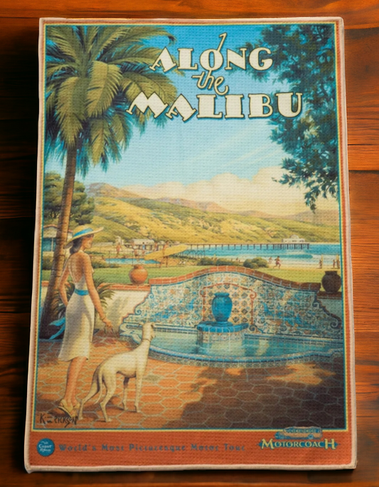 ALONG THE MALIBU KITCHEN TOWEL