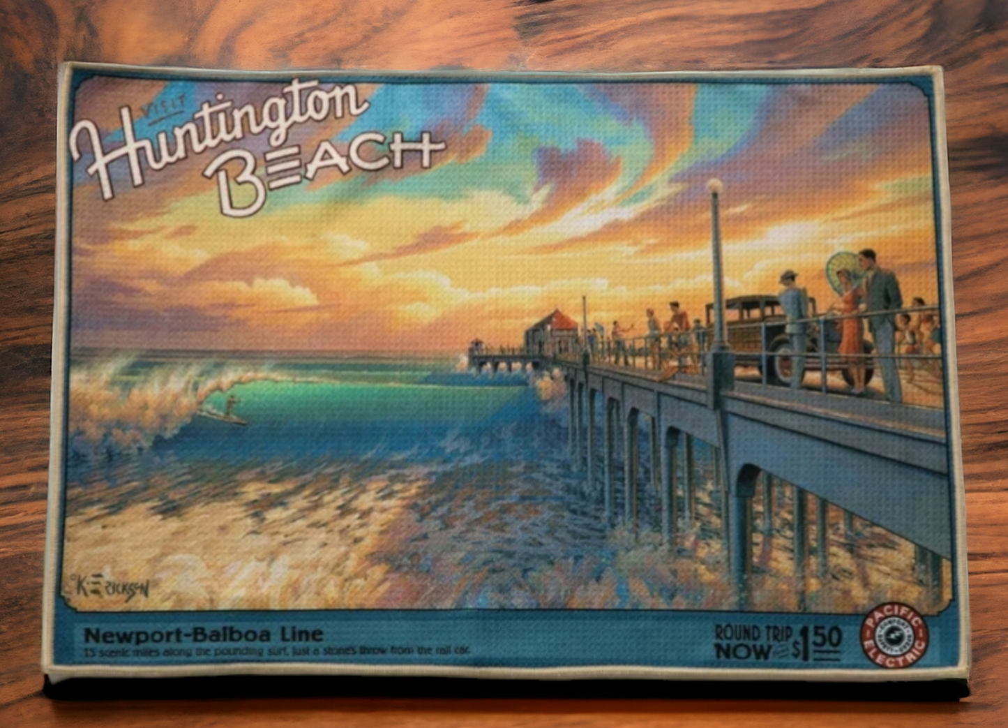 HUNTINGTON BEACH KITCHEN TOWEL