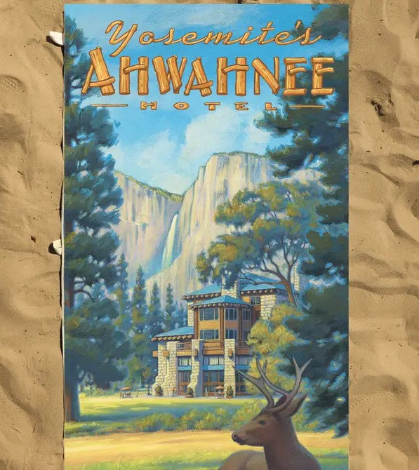 YOSEMITE - AHWAHNEE HOTEL BEACH TOWEL