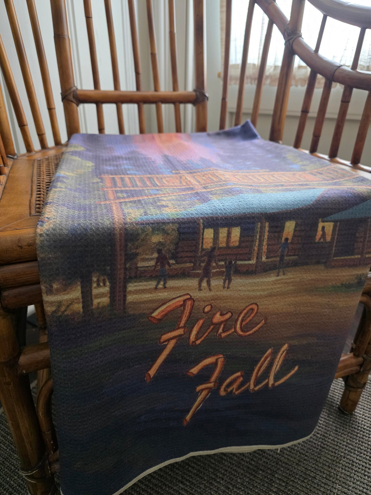 YOSEMITE - FIRE FALL BEACH TOWEL