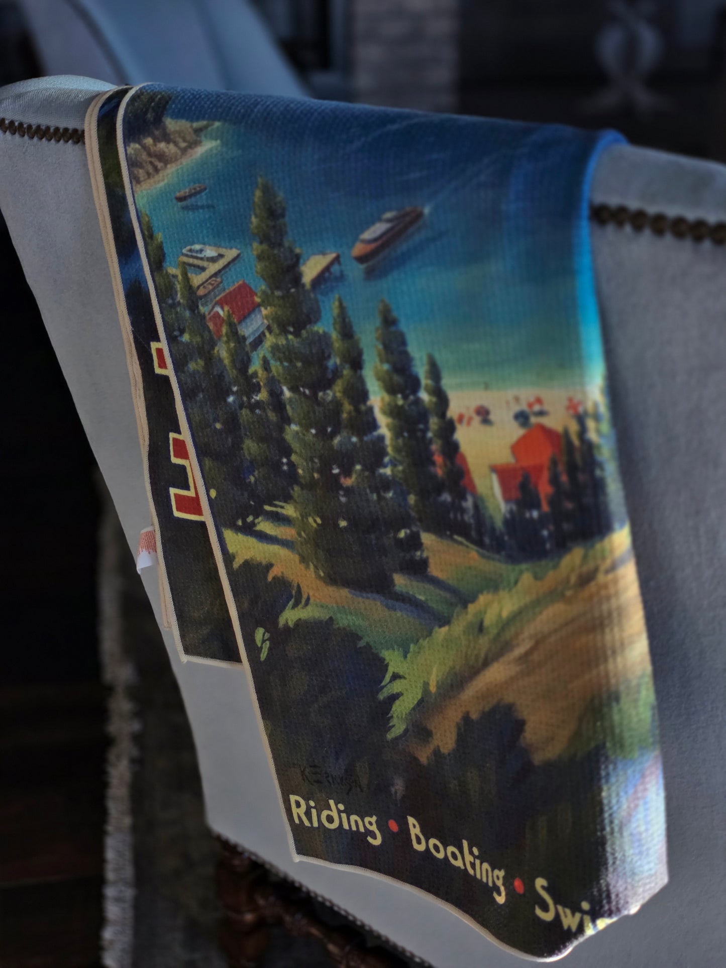 LAKE TAHOE BEACH TOWEL
