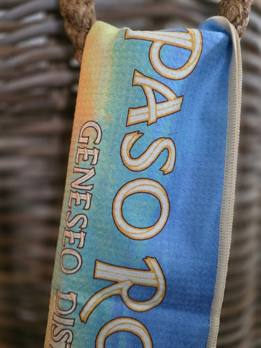 Paso Robles Geneseo District Wine Country Vintage Travel Poster Kitchen Towel