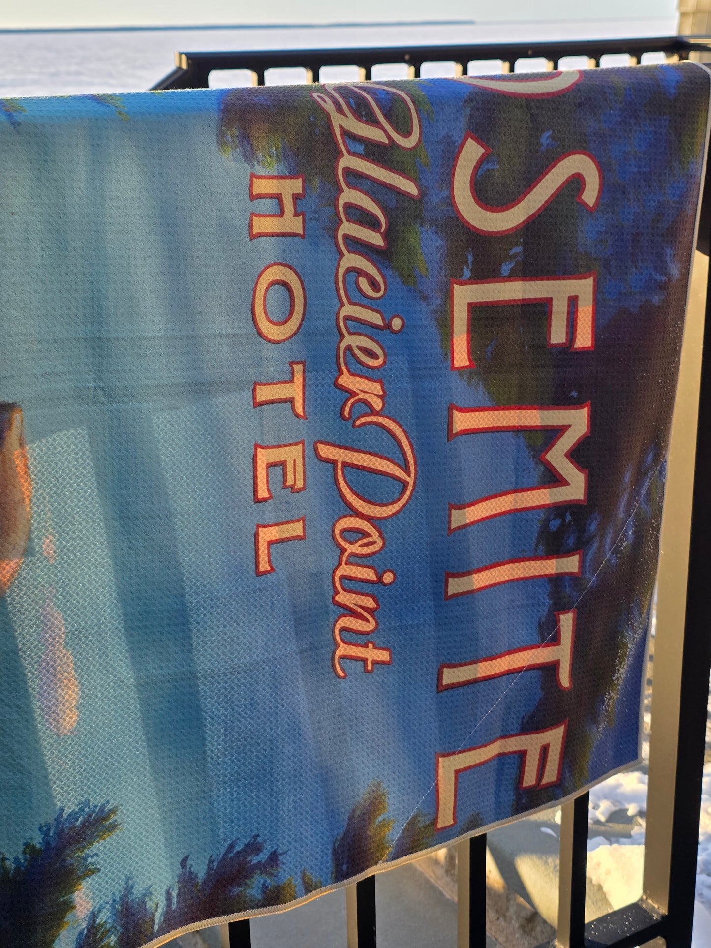 YOSEMITE - GLACIER POINT BEACH TOWEL