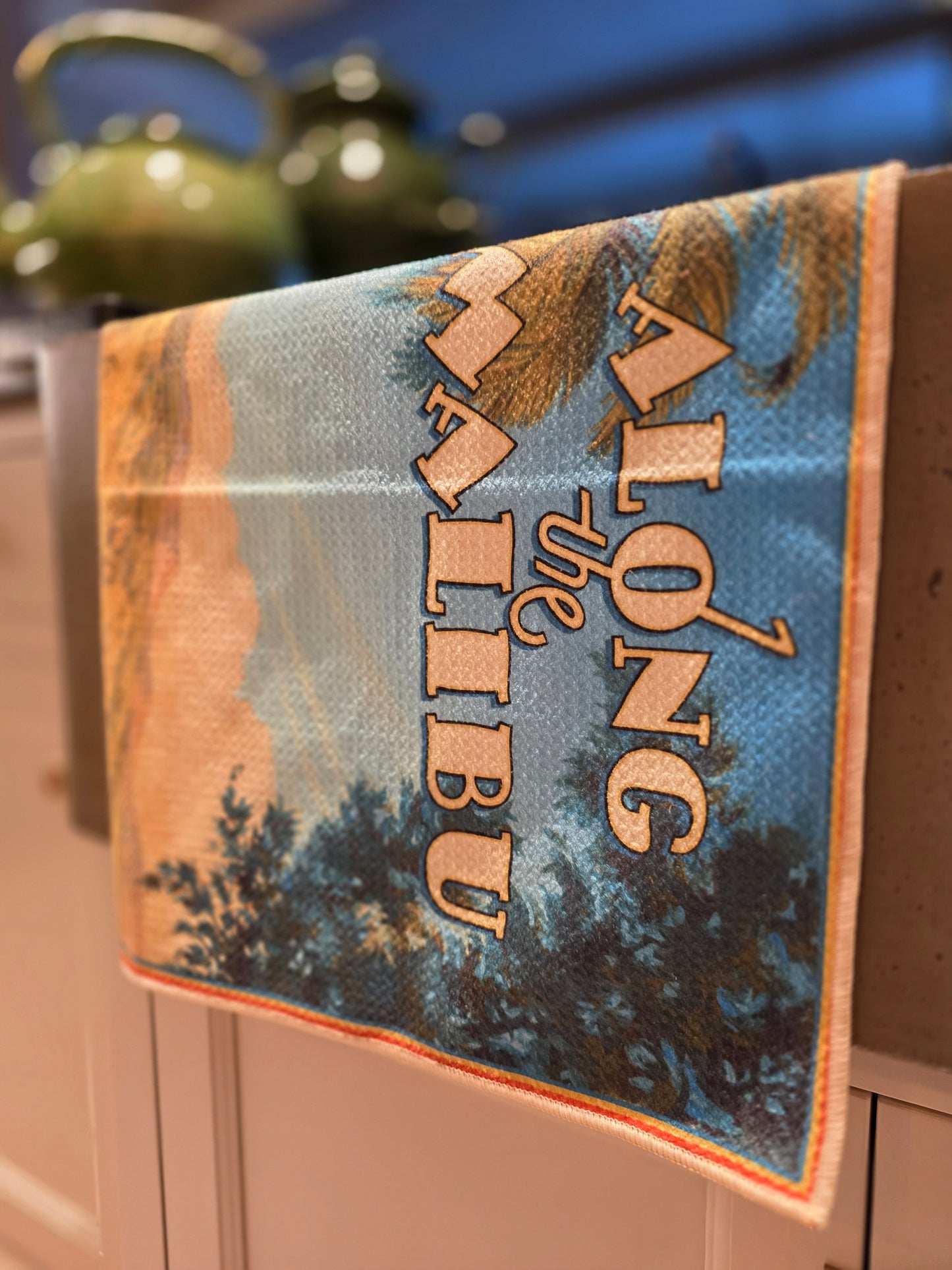ALONG THE MALIBU KITCHEN TOWEL