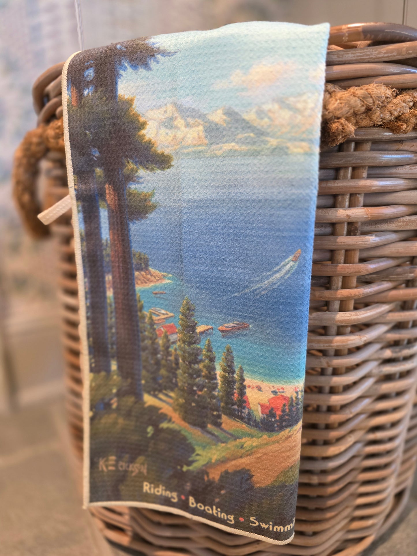 LAKE TAHOE KITCHEN TOWEL