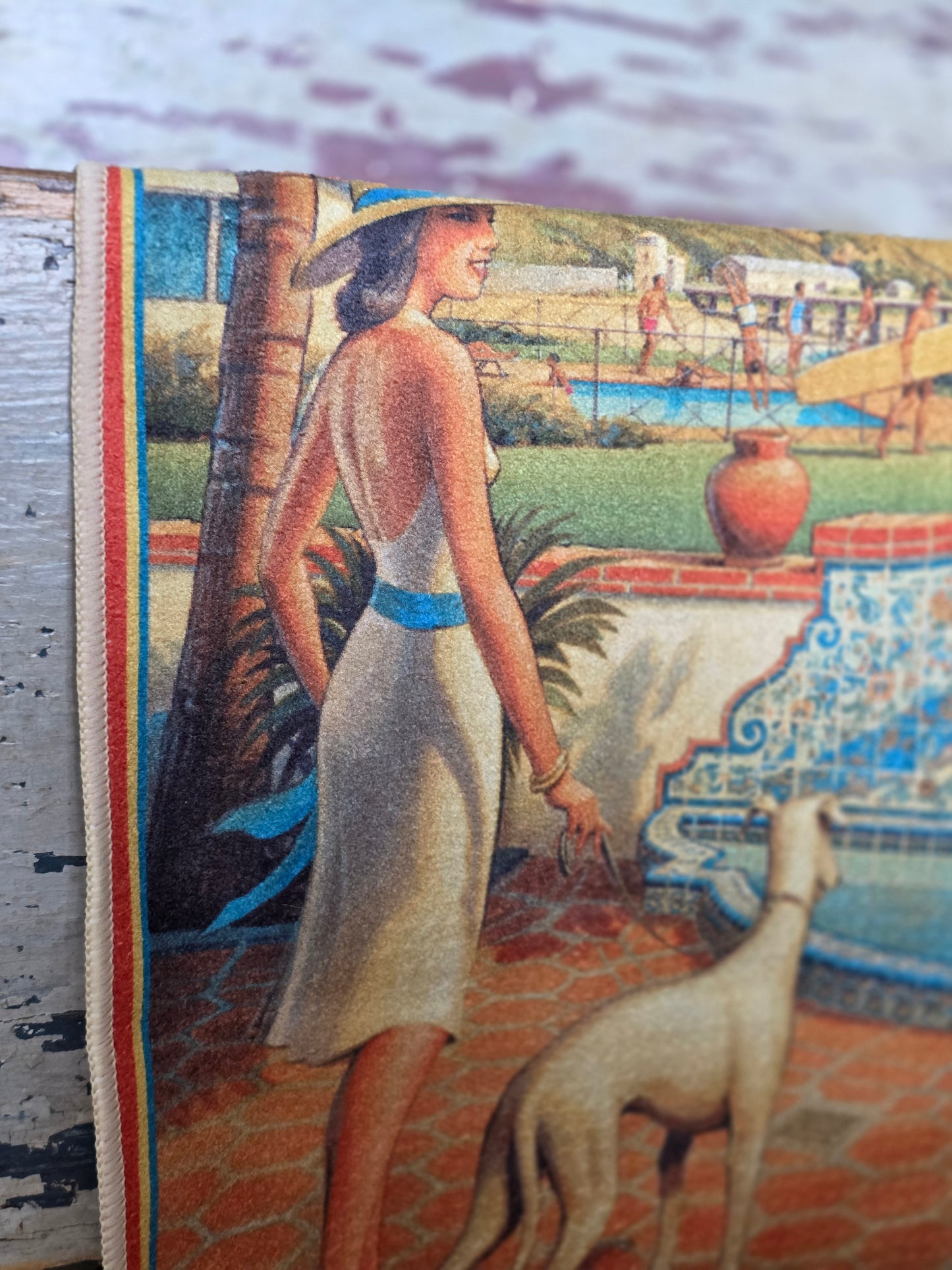 ALONG THE MALIBU KITCHEN TOWEL